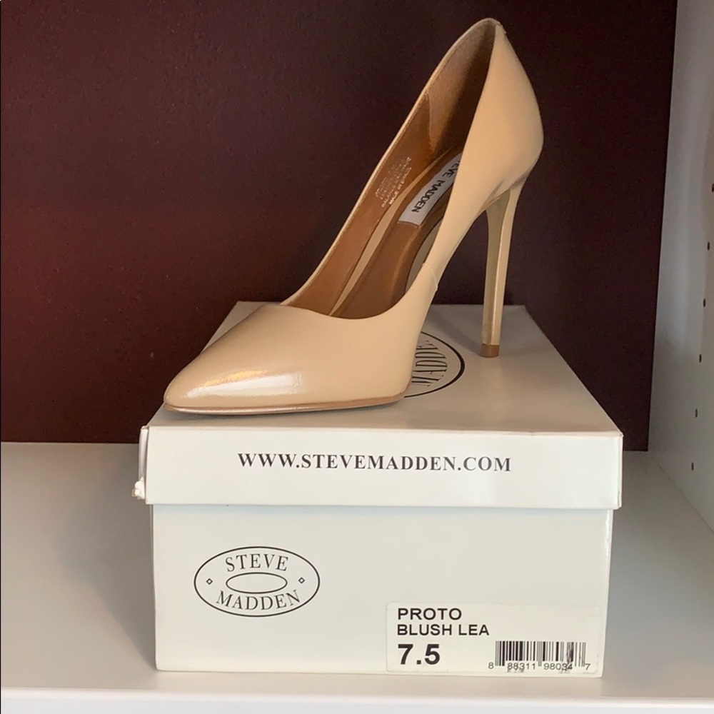 Steve Madden Heels  “PROTO BLUSH LEA”.
